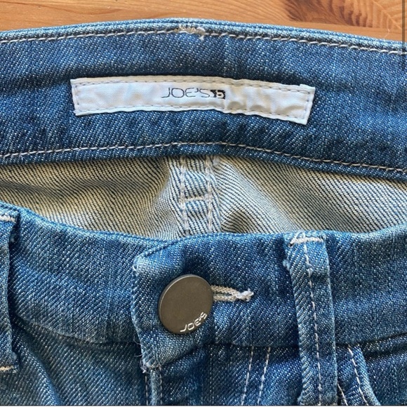 Classic Blue Denim Flared Jeans - Picture 2 of 7